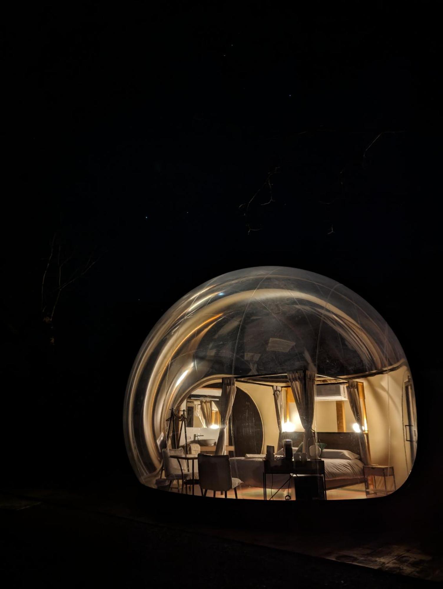 Horizonte Bubble Rooms Cortegana Buitenkant foto
