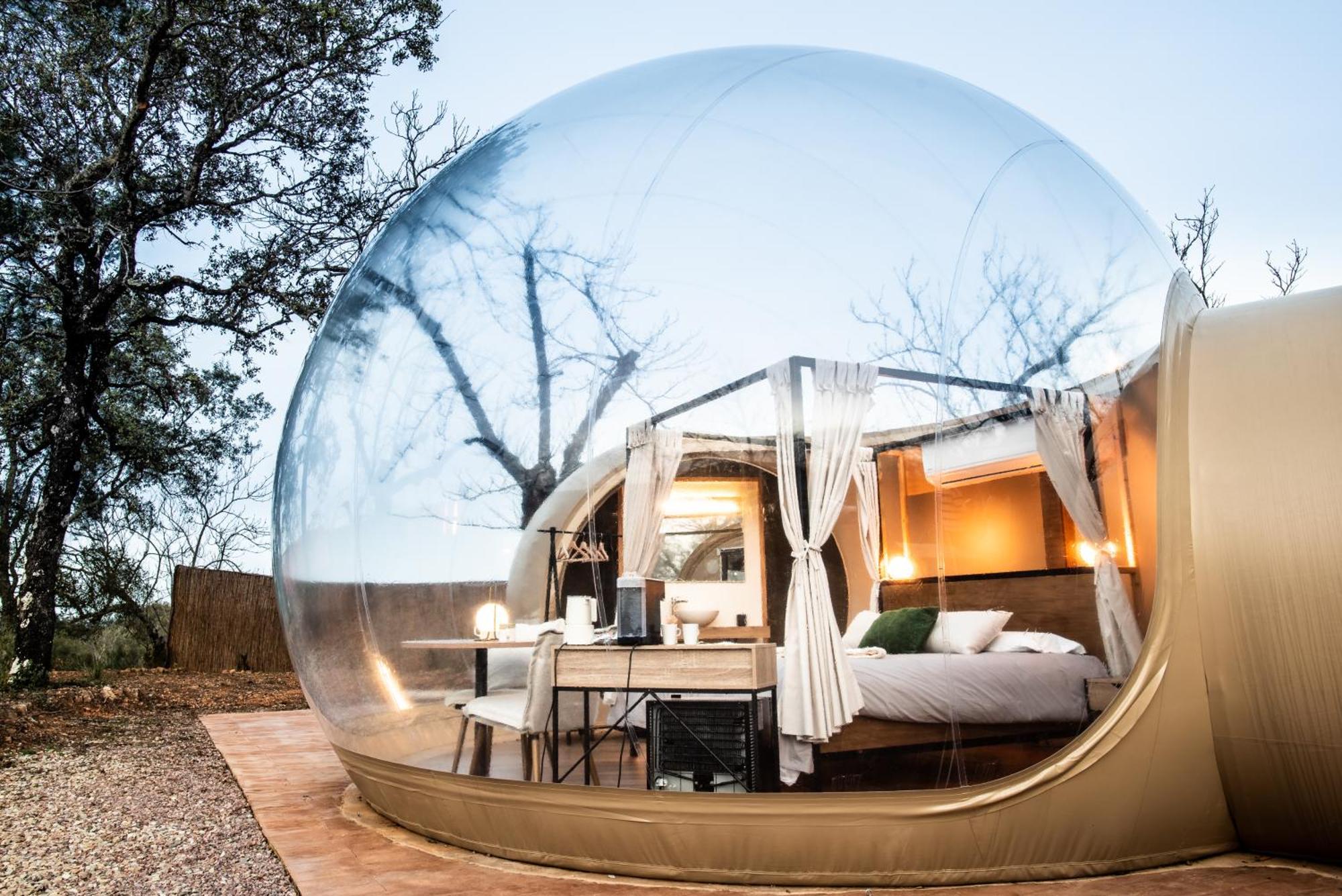 Horizonte Bubble Rooms Cortegana Buitenkant foto